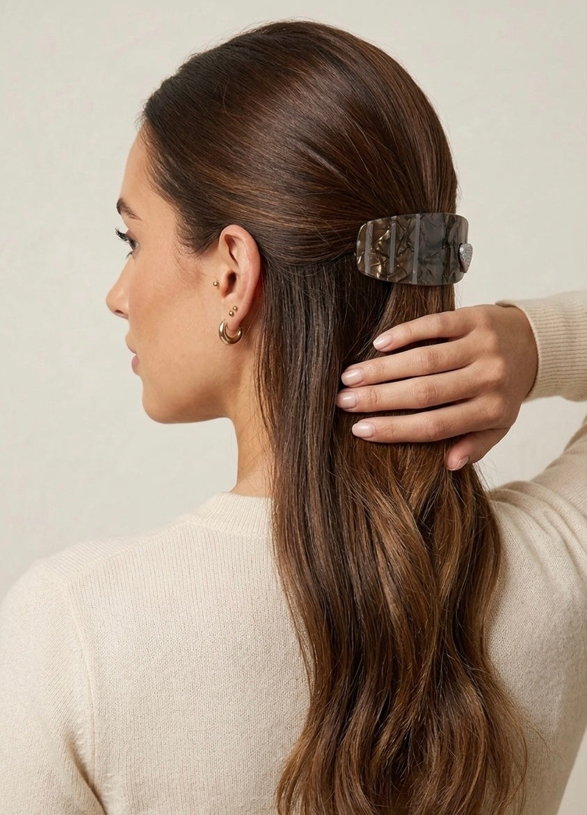 STATEMENT BARRETTE - COFFEE