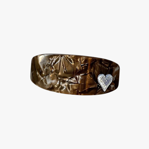 STATEMENT BARRETTE - COFFEE